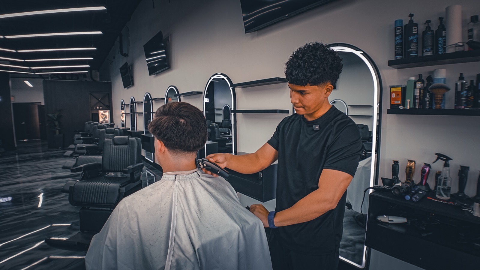 Legends Barber Studio shop photography